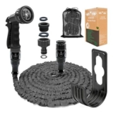 Expandable Garden Hose 50ft Hose Pipe with 3/4, 1/2 Fittings