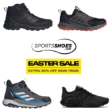 Extra 20% off Spring/Summer 2026 Shoes W/Code E.g. Adidas Terrex Eastrail 3 Mid Waterproof Boots / Anylander Mid Rain.RDY Mens Boots