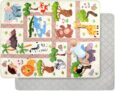 Extra Large Baby Play Mat for Floor 150×180 cm,Thick Playmats for Babies Kids Toddler,Soft Non-Slip Mat for Crawling & Playing,Machine Washable Portable Playpen Mat Pad for Tummy Time,Zoo