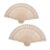 Ezranova Wooden Folding Paper Handheld Fan, Chinese Style