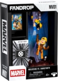 FANDROP MV01-Wolverine VS. Sabretooth, Combines A Displayable Diorama, Artifacts & Scene Marker That Creates An Elite Display To Enhance Any Wolverine Collection, 4 Marvel To Collect