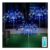 FANSIR Solar Garden Lights, 3-Pack, Remote, 8 Modes, Multicolor