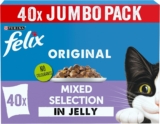 FELIX Original Mixed Selection in Jelly Wet Cat Food 40x85g