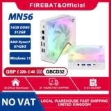 FIREBAT MN56 Mini PC ( AMD Ryzen 7 8745HS / 8C / Zen4 / 16GB DDR5 / 512GB / Dual M2 GbE / USB4 ) w/codeFirebat Online Store(UK Despatch)