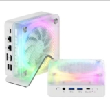 FIREBAT MN56 RGB Fan Mini PC AMD Ryzen 7 8745HS DDR5 no RAM No SSD WiFi 6 with code. Sold by Firebat Online Store
