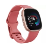 FITBIT Versa 4 Smart Watch – Pink Sand & Copper Rose