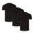 FM London 3 Pack Mens Cotton Lightly Fitted T-Shirts