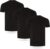 FM London 3/5-Pack Mens T Shirt – Premium Weight T-Shirts for Men with Lightly Fitted Design – Super Soft – Made with 100% Cotton – Stretch Fit for Any Occasion – Durable Comfort Fit