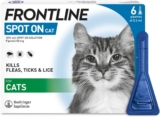 FRONTLINE Spot On Flea & Tick Treatment for Cats – 6 Pipettes