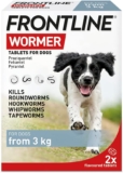 FRONTLINE WORMER – Worming Tablets for Dogs – 2 Tablets