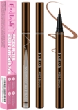 Fadlash Waterproof Eyeliner Liquid, Brown Ink Matte Eye Liner,Smooth & Dry Quickly Eye Pen Smudge-Proof, Long-Lasting Natural Look, Not Prone, Highly Pigmented, Vegan (0.6 ml)