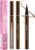 Fadlash Waterproof Eyeliner Liquid, Brown Ink Matte Eye Liner,Smooth & Dry Quickly Eye Pen Smudge-Proof, Long-Lasting Natural Look, Not Prone, Highly Pigmented, Vegan (0.6 ml)