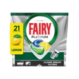 Fairy 21 Platinum Lemon Dishwasher Tablets