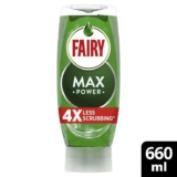 Fairy Max Power Original Washing Up Liquid 660ml – Morrisons More Card (Selected Accounts Only)
