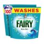 Fairy Non-Bio Washing Pods, No.1 for Sensitive Skin, 100 Washes