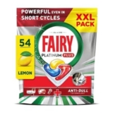 Fairy Platinum plus Dishwasher Tablets, Lemon, 54 Capsules