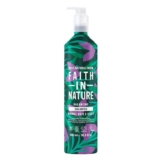 Faith In Nature – Natural Shampoo Aluminium Bottle – Vegan & Cruelty Free, No SLS or Parabens – 500ml, Lavender & Geranium