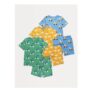 Farmyard Short Pyjamas 3 Pack