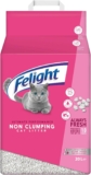 Felight Non-Clumping Cat Litter (20L Bag) – Antibacterial Silverfresh Technology, Prevents Odours for up to 10 Days, Made in the UK