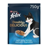Felix Doubly Delicious Salmon & Vegetables Dry Cat Food