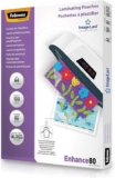 Fellowes Laminating Pouches A4, Gloss Finish – 100 Sheets – 160 Micron (2 x 80)