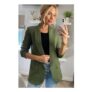 Femme Luxe Long Sleeve Pocket Blazer