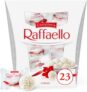Ferrero Raffaello Pralines, Mothers Day Chocolate Gifts for Women and Men, Coconut Speciality with Coconut Filling and a Whole Almond, Box of 23 (230g)