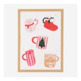 Festive Mug Wall Art 44x32cm