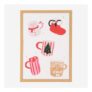 Festive Mug Wall Art 44x32cm