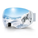 Findway OTG Ski Snowboard Goggles with Magnetic Interchangeable Lenses, Anti-Fog