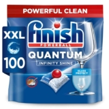 Finish Dishwasher Tablet, Quantum Infinity Shine, 100 Tablet