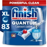 Finish Quantum Infinity Shine Dishwasher Tablets Bulk Scent : REGULAR Size : 83 Dishwasher Tabs For Sparkling Clean,Packaging may vary