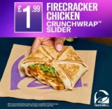 Firecracker Chicken Crunchwrap Slider
