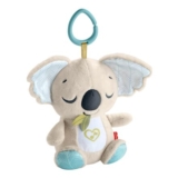 Fisher-Price Koala Soother, On-the-Go Plush Sound Machine for Newborns