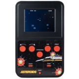 Fizz Asteroids Multi-Level Retro Gaming Handheld – Black – Free C&C