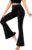 Flared Leggings Women, High Waisted Yoga Pants for Women, Flared Trousers Bootleg Boot Cut Pants