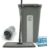 Flat Mop and Bucket Set with 360 Swivel Head, 2 Microfibre Mop Heads, Built-in Wringer sold by The Dustpan and Brush Store FBA