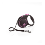 Flexi Black/Pink Design S 5 M Retractable Leash 15 Kg