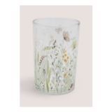 Floral Print Candle Holder
