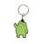 FooYee Middle Finger Frog Keychain, Funny Personalized Key Ring