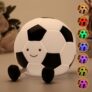 Football Silicone Night Light,Three-Level Dimming Touch-Control Bedside Lamp,Soft-Touch Design with Timer Function.Ideal for Home Decor,Birthday or Christmas Gifts,Suitable for Children