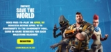 Fortnite Save The World – Free to Play – Get A Free Skin Bundle When Registering Interest