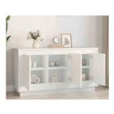 Free Delivery – Sideboard White 102x35x55 Cm