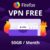 Free Mozilla Firefox VPN (Built-in) 50GB per month