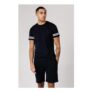 French Connection Cotton Stripe T-Shirt and Shorts Co Ord Set