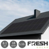 Fresh Solar 8.1kW Solar PV System 18 Panels with 5.18kW Fox Battery – Fully Installed