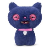 Fuggler Alley Cats 9-Inch Plush Toy (Cheezee) Grey by ZURU Funny Ugly Monster Stuffed Animal with Human-Like Teeth