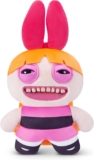 Fuggler Powerpuff Girls 9-Inch Plush Toy (Blossom) by ZURU Funny Ugly Monster Stuffed Animal with Human-Like Teeth, Collectible Plush for Kids, Tweens, Teens, Adults & Cartoon Fans