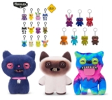 Fuggler Ugly Monster Bag Accessory Collectible Keychain £1 Plush Cheezee Grey £3/ Yawper/ Wrinkle McStinkles /Sir Belch Free C&C Only