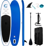 FunWater Inflatable Stand Up Paddle Board Ultra-Light PaddleBoards with SUP,3 Fins,Adj Paddle,Pump,Backpack,Leash
